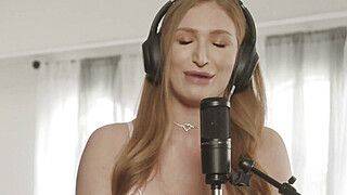 Skylar Snow - Van Wylde - STRAWBERRY BLONDE BABE Skylar Snow Goes DEEP With Her Hot Blind Date - ah-me.com