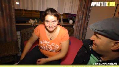 Newbie German Bbw Spreads Her Legs For A Big Cock - hotmovs.com - Germany