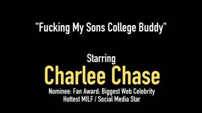 Cock Craving Cougar Charlee Chase Fucks her Sons Friend - hotmovs.com