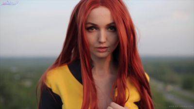 X-men Dark Phoenix Do Double Penetration And Squirt - Sia Siberia - hclips.com
