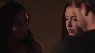 Ariana Marie And Lucas Frost In Skinny Brunette Flowing Passionate Cunnilingus And Penetration Into - hotmovs.com