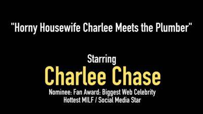 Moist Mommy Charlee Chase Cleans the Plumbers Pipes - hotmovs.com