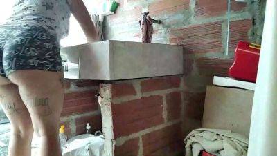 Neighbors Watch Juan Cock Fuck Hard on Terrace with Lustylatinasex - veryfreeporn.com