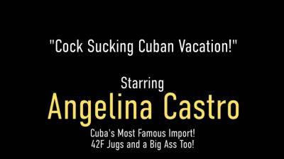 Big Beautiful Woman Angelina Castro Face Fucks her Cameraman - hotmovs.com