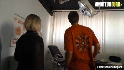 Sexy German Babe Gets Banged Hardcore On The Exam Table - hotmovs.com - Germany