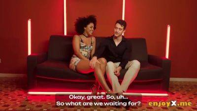 Dirty brown-haired fantasizes about morning fuck-fest and XXX porn instead of breakfast. - hotmovs.com