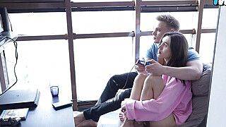 Decided to teach his roommate how to play games - ah-me.com