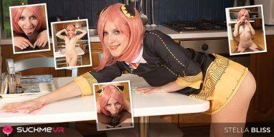 Naughty Anime Babe, Stella Bliss, Takes A BBC Creampie - SuckMeVR - txxx.com