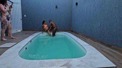 He Invited Me To Take A Pool Bath But Wanted To And Make A Video - hclips.com - Brazil
