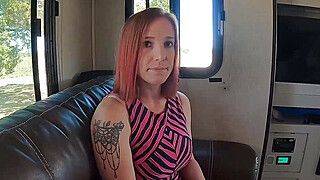 Jane Cane - Stepmom Begs Stepson to Stay - Jane Cane, Shiny Cock Films - ah-me.com