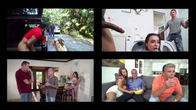 Liza Rowe - Layla London - Step Dad Caught Fucking Teen Stepdaughter - Layla London, Liza Rowe, Kharlie Stone - porntry.com