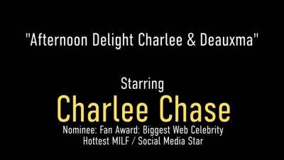 Amazing Milfs Deauxma and Charlee Chase Share Cock - hotmovs.com