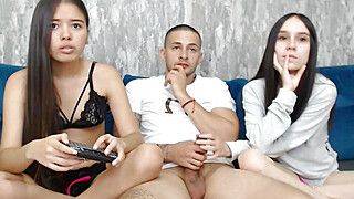 Stepisters take turns fucking - ah-me.com