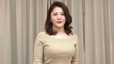 Yuriko Mikumo - First Time Shooting with a Married Japanese Housewife, Big Boobs, Squirting & Cream Pie - porntry.com - Japan