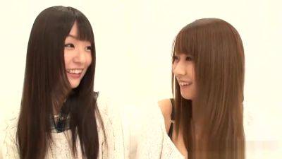 Japanese Babes Fingered In Threeway - hotmovs.com - Japan