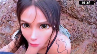 Abella Danger - Garota Em Publico Adora Chupar Engole Tudo! With Hentai Anime, Abella Danger And Anime Hentai - hclips.com