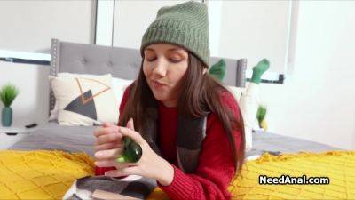 Spicy Gf Swaps Bootie Plug For Knob In The Bum - videomanysex.com