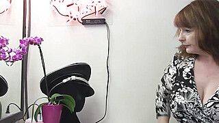 AGEDLOVE Horny Jack fucks the old actress in the dressing room - ah-me.com