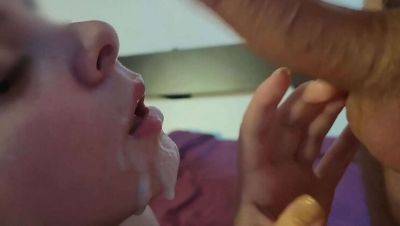 Hardcore Sex with Redhot Fox - Cum in Mouth & on Tummy - Big Natural Tits Teen Fingering - porntry.com