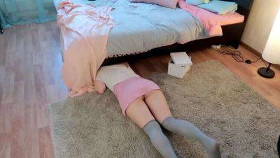 Petite Teen Estie Kay Gets Stuck and Helped in Doggystyle Anal Creampie - porntry.com