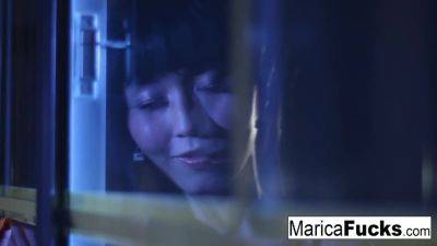 Japanese Pornstar Gets Nude - Marica Hase - hotmovs.com - Japan