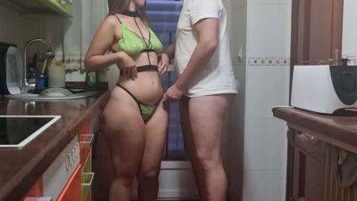 Hot Latina MILF Ana Duro Gets Fucked Hard in the Kitchen by Big Cock - xxxfiles.com