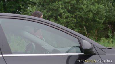 Watch this stunning brunette babe with small tits get a hardcore pussy licking and blowjob in Full Video - sexu.com