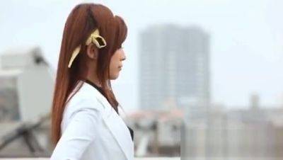 Oriental Teacher Fucks Her Hairy Cunt Hard With A Toy - hotmovs.com - Japan