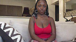 Steven Hard - Black Plus Size Model Bangs Her BWC Agent - ah-me.com