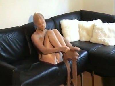 Pantyhose Nylon Encasement Girl Self Mummification Cocoon - hotmovs.com