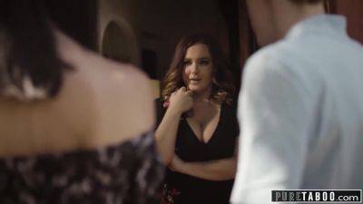 Natasha Nice And Rion King - Stepson Insists On Fucking The Lonely Widow Next-door - hotmovs.com