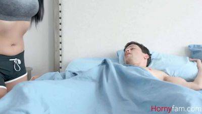 Stepmom Begs for Morning Sex with Stepbrother - Karmen Santana & Savannah Fyre - xxxfiles.com