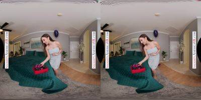 Melissa Stratton - Melissa Stratton's tight pussy drilled by a massive cock in virtual reality POV - sexu.com