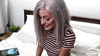 Masturbates And Cums At Home With Ebony - ah-me.com