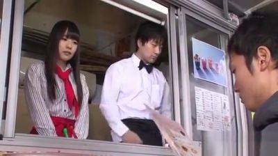 Super Oriental Beauty Gets Her Lips And Titties Touched - hotmovs.com - Japan