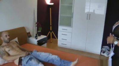 Sexy German Stepmom Caught Stepson And Help Him To Cum - hotmovs.com - Germany