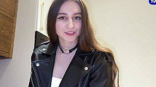 Parking attendant Fucked a famous Slut and knocked her in the face with his rod - ah-me.com