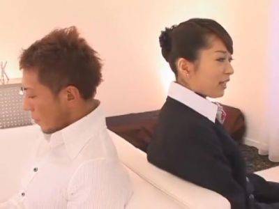 Fabulous Japanese Whore In Exotic Secretary, Facial Jav Video - hotmovs.com - Japan