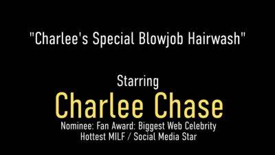 MILF Charlee Chase Gets Hard Cock while Washing her Hair - hotmovs.com
