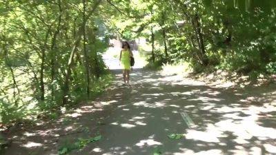 Gets Creampied Fucking Outdoors With Kittina Clairette - hotmovs.com