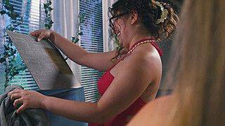 Tommy Pistol - Leana Lovings - MODERN-DAY SINS - Pervert MILF Cory Chase Lures Stepbae-In-Law Leana Lovings Into FFM Threesome - ah-me.com