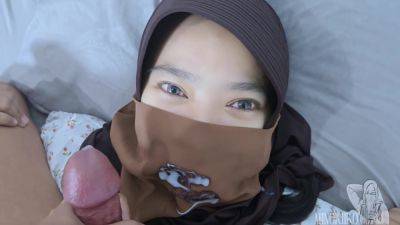 Naughty Hijab Girl Invite Me To Taste Her Pussy - Minokiiko - desi-porntube.com - India