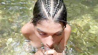 Mi sexi india hermanastra me invita a dar un paseo por al campo para estar solos. - ah-me.com