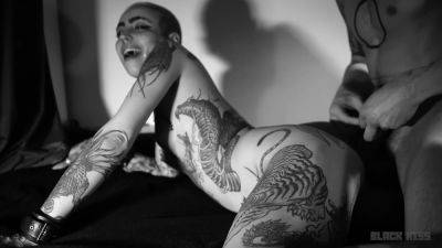 I Cum On Beka While Ed Fucks Her Ass - French Passionate Threesome - hclips.com - France