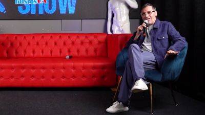 Juan Bustos, Devil Khloe And Melanie Caceres In From Swinger To Porn Star, Squirts In Public! - hotmovs.com