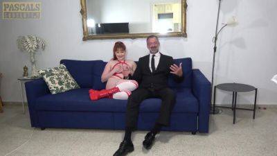 Redhead Babe Rides And Blows Dick With Pascal White And Kasey Aims - hotmovs.com