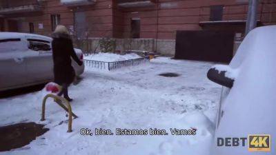 Maria Hurricane - Pretty Lassie Teased A Un Agente De Prestamos Para - hotmovs.com