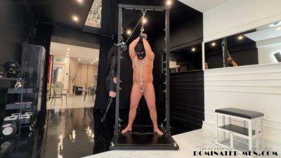 Loves It When His Cock And Ball Are Hurt Like Hell - Lady Blackdiamoond And Black Diamoond - upornia.com