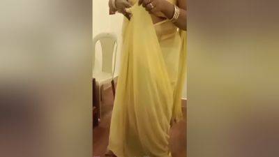 Desi South Indian Tamil Naughty Wife Teases Her Cuckold Hubby - desi-porntube.com - India