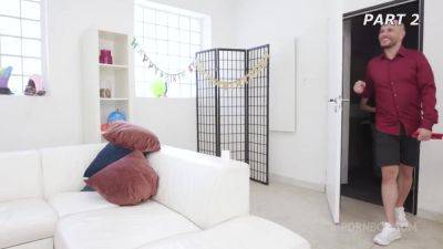 Adeline Lafouine B-day #2 with Jolee Love, 6on2, Anal Fisting - hotmovs.com - Germany - Switzerland